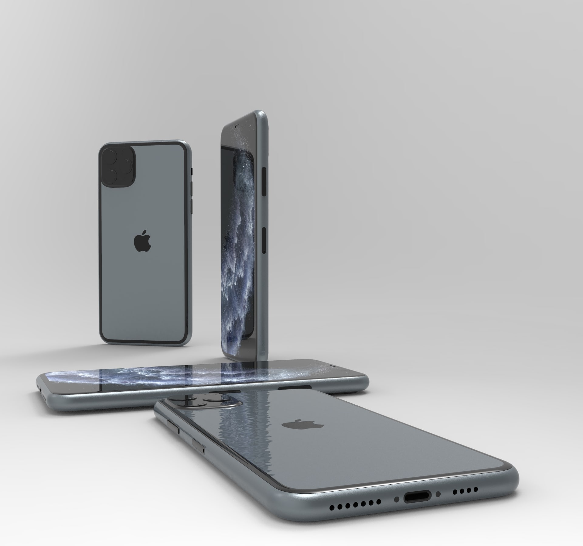 مدل سه بعدی گوشی آیفون ۱۱ پرو مکس | Iphone 11 Pro max