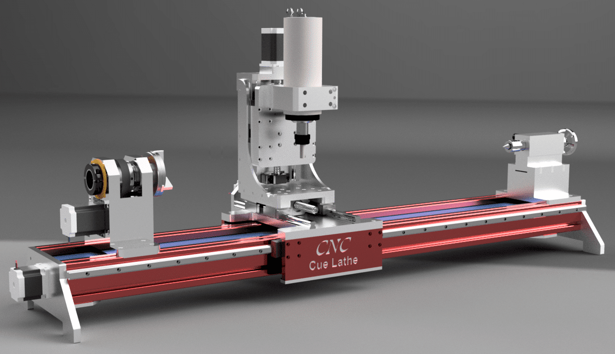 مدل مفهومی و طراحی شده دستگاه تراش CNC | ماشین آلات سی ان سی