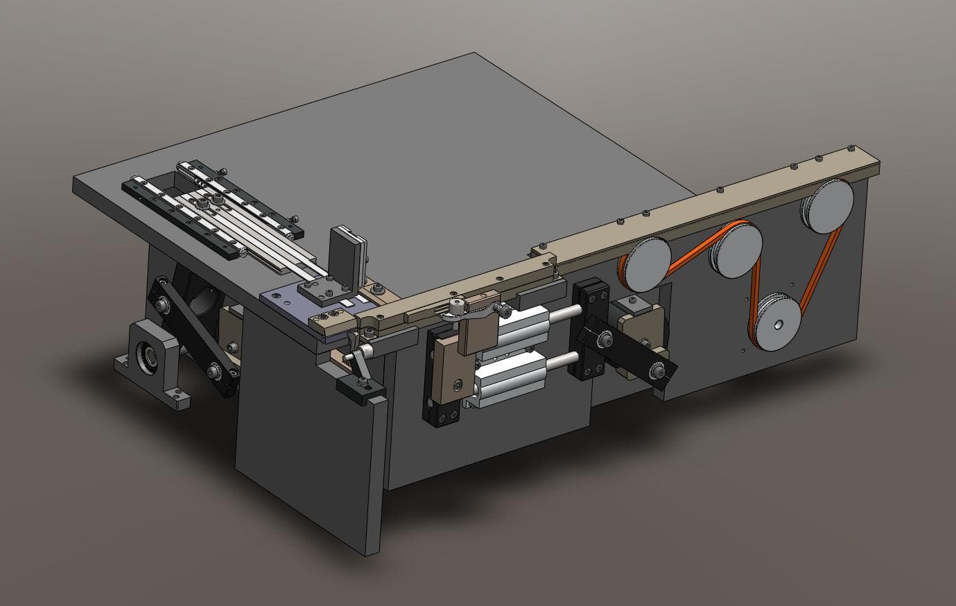 مدل طراحی شده دستگاه ساخت کانکتور پین هدر